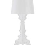 Kartell Bourgie White Table Lamp Hire