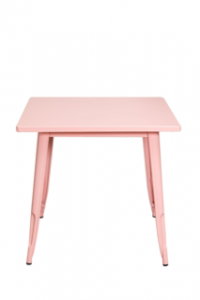 Pastel Pink Tolix Table Chair