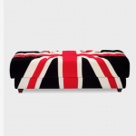 Union Jack Ottoman Chesterfield Sofa for hire