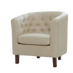 Biscuit Button Back Chair Hire
